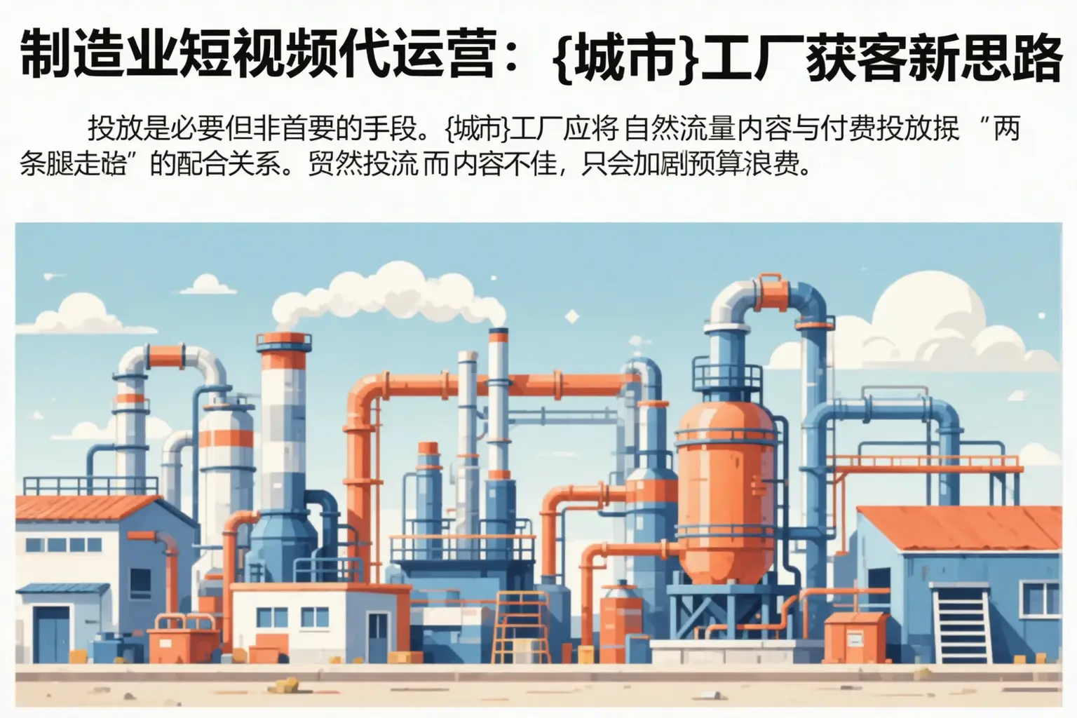制造业短视频代运营：大宁工厂获客新思路