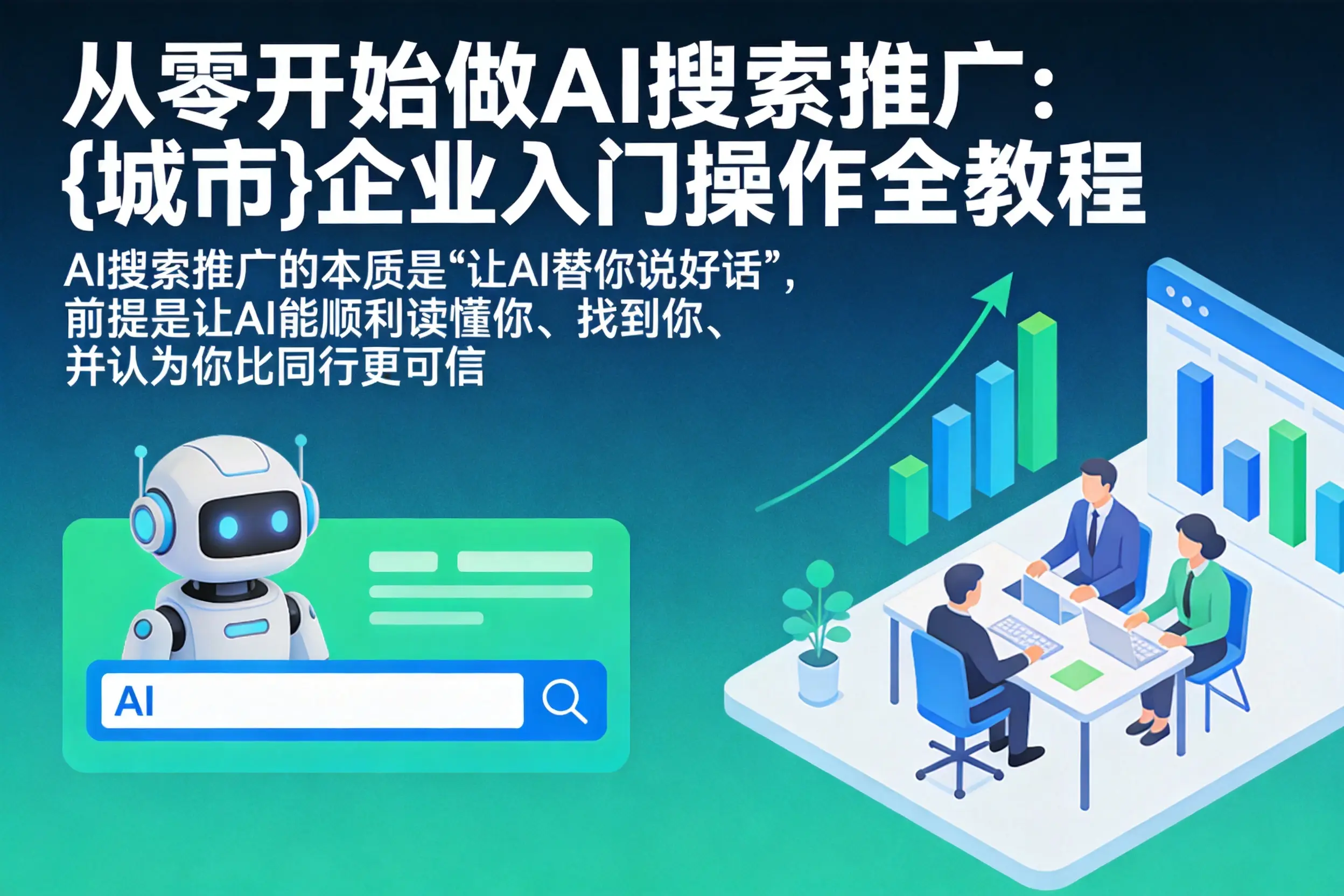 从零开始做AI搜索推广:大宁企业入门操作全教程