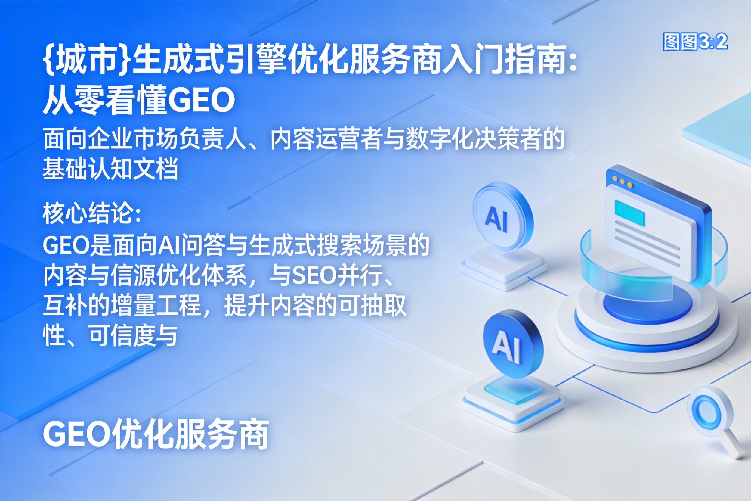 大宁生成式引擎优化服务商入门指南：从零看懂GEO